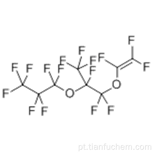 2- (PERFLUOROPROPOXY) PERFLUOROPROPYL TRIFLUOROVINYL ÉTER CAS 1644-11-7